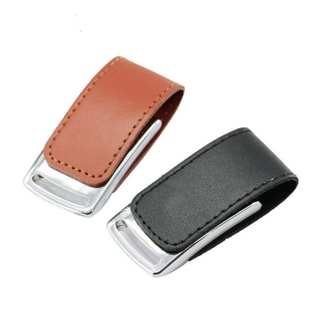 Pen Drive Couro Personalizado