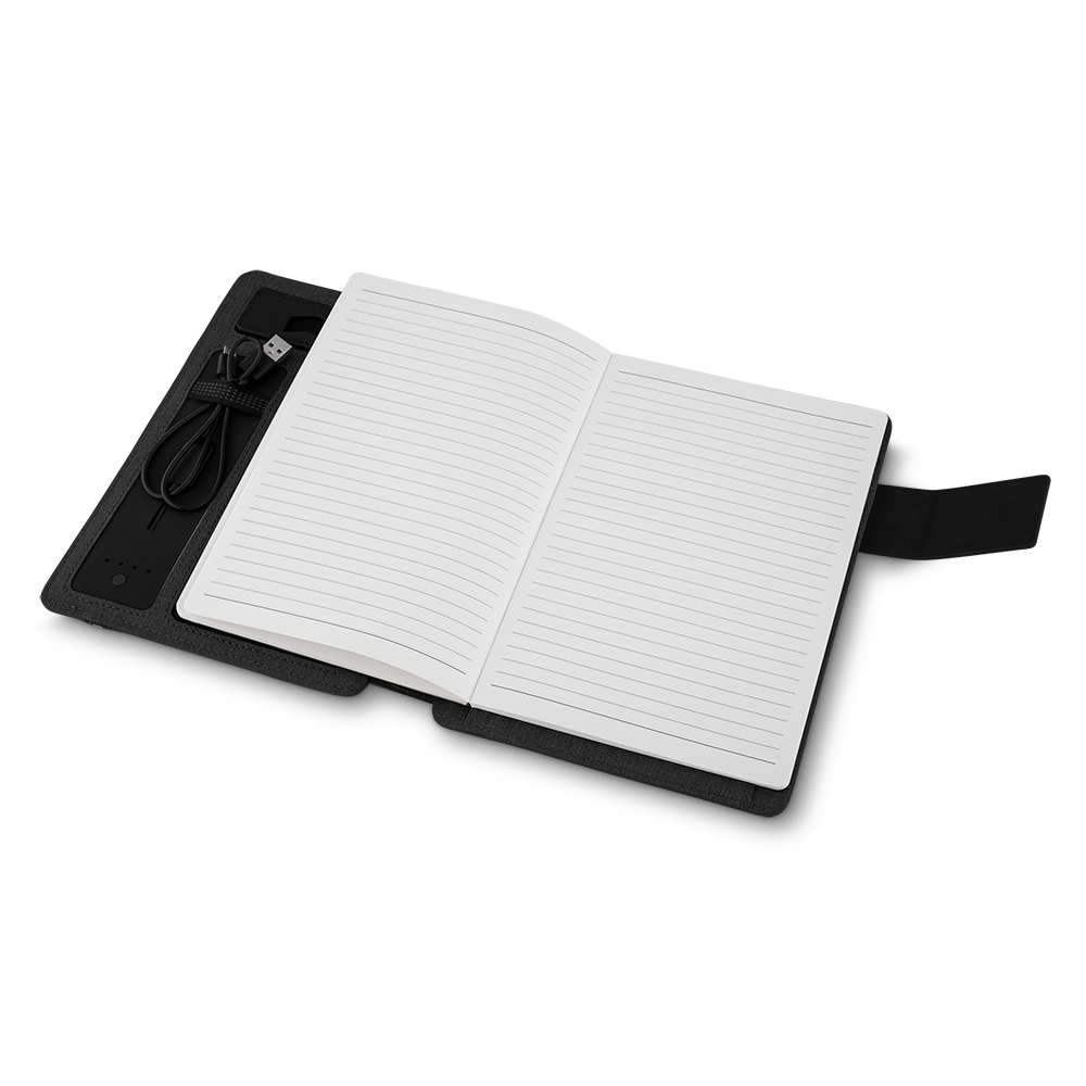 Caderno com power bank - Imagem 3