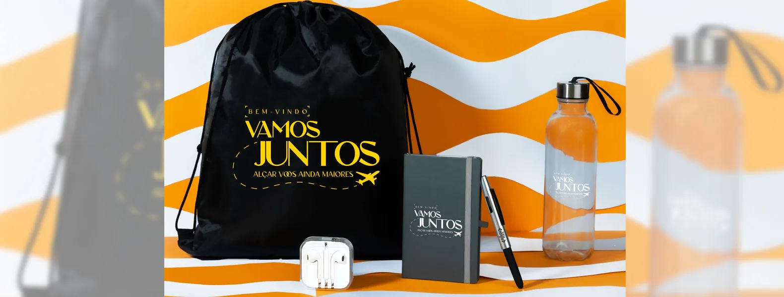 Kit Boas Vindas - 5 Pçs personalizado