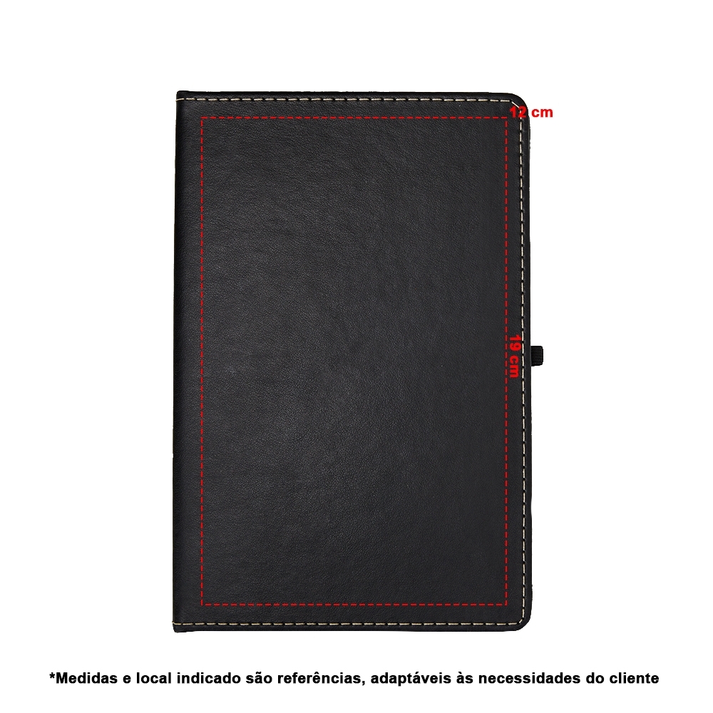 Caderneta em Couro Sintético Personalizada - Imagem 6
