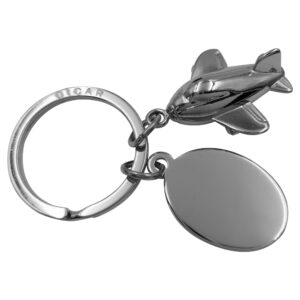Chaveiro Avião Em Metal Personalizado