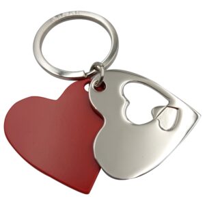 Chaveiro Coração De Metal Personalizado