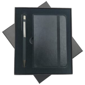 Kit Bloco de Anotações, Caneta e Caixa Personalizado