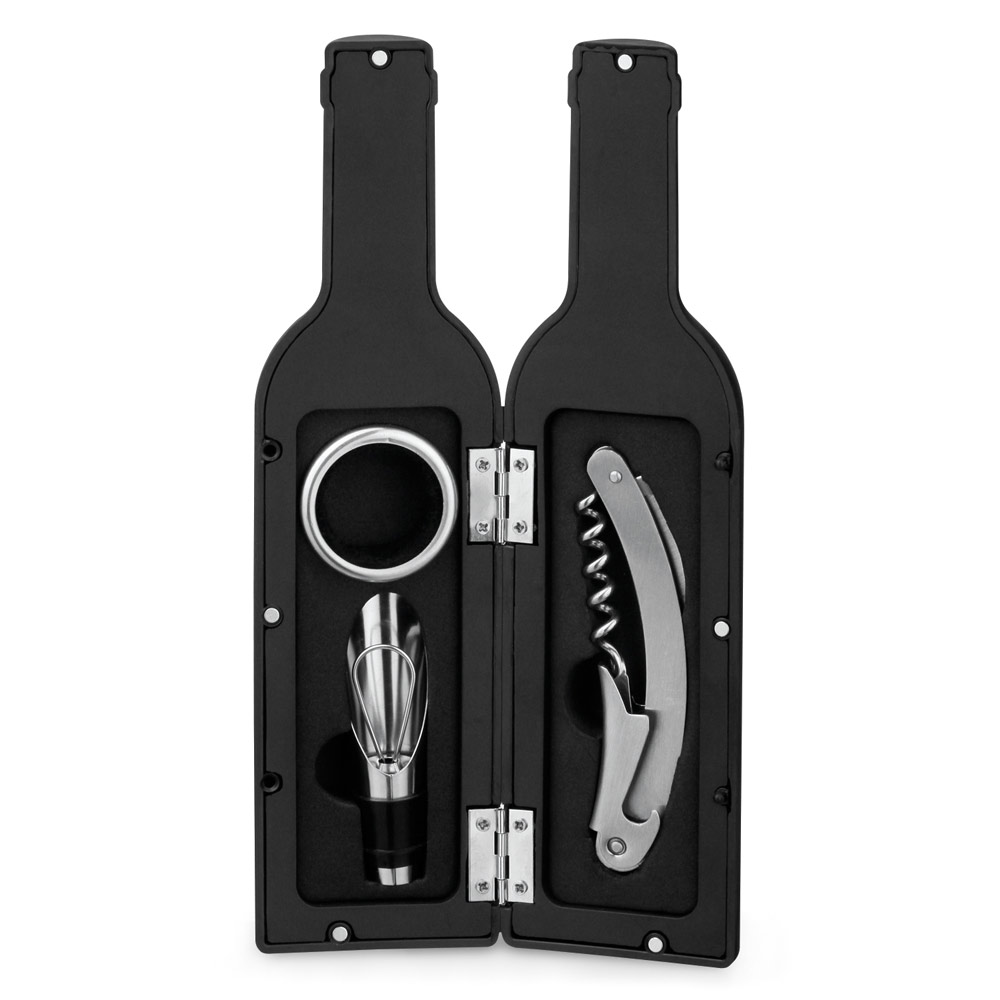 VINET. Conjunto para vinho personalizado em metal - Imagem 3